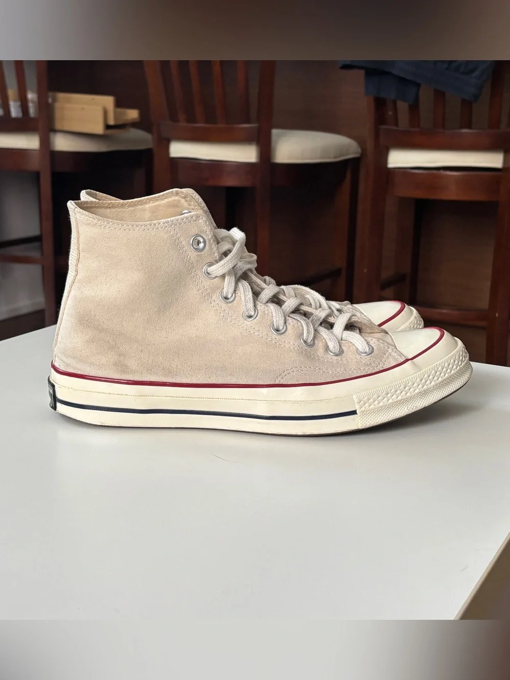 Converse Chuck 70 Canvas - Parchment Brown/Garnet/Egret - High Top